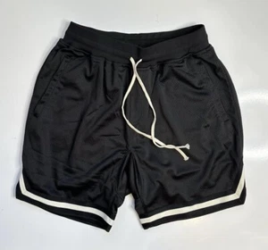 Heria Mesh Shorts / Black & White / Chris Heria / Men’s Size Large - Picture 1 of 5