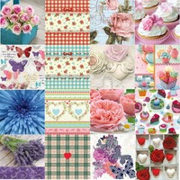 20 Pck Decorative Paper Napkins Decoupage Craft Birthday Party Occasion