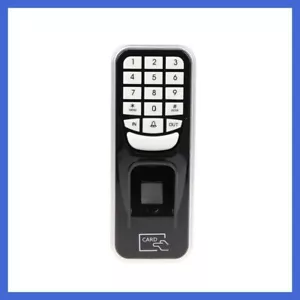 Lector de tarjetas de identificación RFID código de huellas dactilares controlador de asistencia de acceso independiente - Imagen 1 de 10