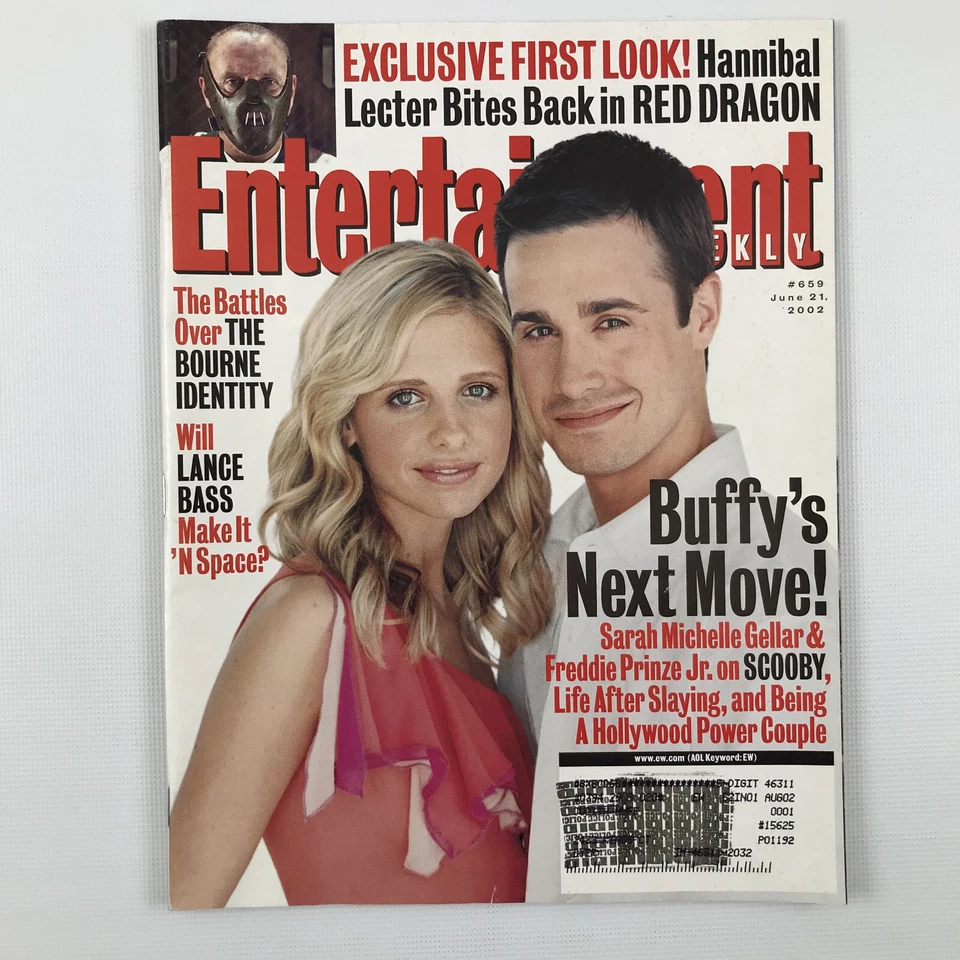 Entertainment Weekly Magazine # 659 June 21, 2002 Cover: Sarah Michelle Gellar - Image 1 of 2