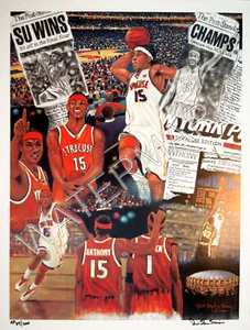 CARMELLO ANTHONY " MELO " 20 x 26 LITHO HANDSIGNIERT von ROBERT STEPHEN SIMON  - Bild 1 von 4