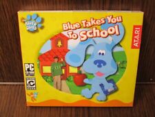 Video Game PC Blue's Clues Blue Takes You to School Blues NEW SEALED Jewel
