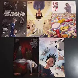 She Could Fly The Lost Pilot #1 - 5 NM Dark Horse Comic Book Set First Print - Picture 1 of 1