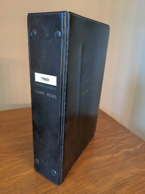 1968 Pennsylvania GAME NEWS COMPLETE W / Original BINDER - Image 1 of 4