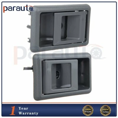 Pair Right Left Gray Inside For Toyota Tacoma 4Runner Pickup Door Handle Foto 1 de 4