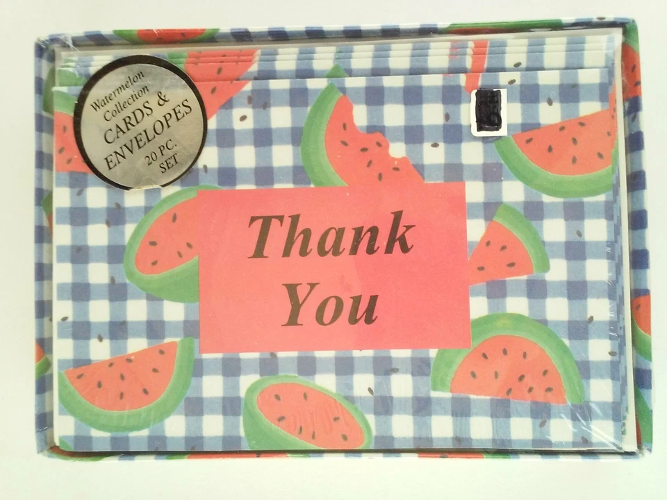 Magic Creation Watermelon Collection Thank You Cards & Envelopes 20 PC. Set 4103 - Image 1 of 4