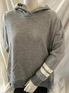 Old Navy Damen-Kapuzenpullover grau höher vorne/unterer hinten Saum neu ohne Etikett - Bild 1 von 9