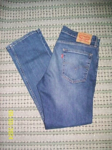 MEN'S LEVI'S 511 JEANS TAG SIZE 34 X 32 ACTUAL 33X 31 - Picture 1 of 3