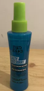 TIGI BED HEAD STYLING SALTY NOT SORRY TEXTURISING SALT SPRAY 100 ML - Picture 1 of 5