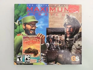 Maximum Strategy: Tropico: Mucho Macho Edition & Stronghold (PC, 2004) - Neu Neu in OVP - Bild 1 von 5