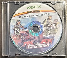 MX vs. ATV Unleashed (Microsoft Xbox, 2005) CLEANED AND TESTED