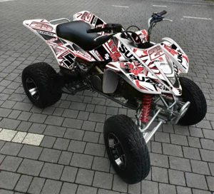 LTZ 400 suzuki wrap graphics stickers kit decals quad 2003 to 2008 kfx 400 - Picture 1 of 3