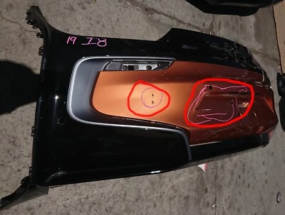 14-20 BMW i8 REAR Bumper {COPPER|OEM|w/o REFLECTORS, SENSOR COVERS, VIN} Foto 1 de 4