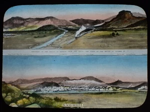 ANTIGUA Linterna Mágica Diapositiva TRANSVAAL IN WAR Nº29 C1900 Guerra de los Bóers Sudáfrica - Imagen 1 de 2