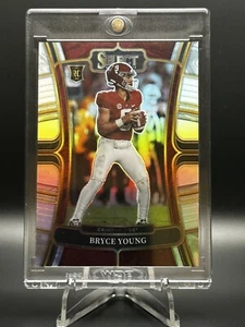 Selecciones selectas del draft 2023 Bryce Young Concourse tricolor Prizm novato Alabama - Imagen 1 de 4