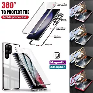 Für Samsung S10 5G S10+ S10E 360° Full Cover Magnetabsorption Metallgehäuse - Bild 1 von 19