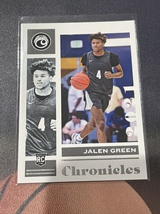 Jalen Green 2021 Panini Chronicles Draft Picks Rookie RC #4 Houston Rockets