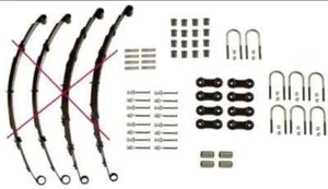 New! OMIX Leaf Spring Complete Hardware Kit 87-95 Jeep Wrangler for 18290.13 - Picture 1 of 4