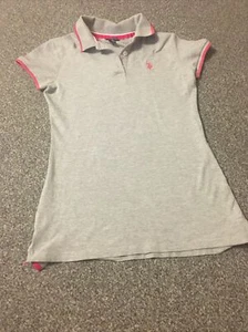 Polo Grey Pink Dress XS - Picture 1 of 3