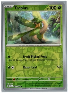 007/198 Tropius Reverse Holo Common Scarlet & Violet Pokémon TCG - Picture 1 of 1