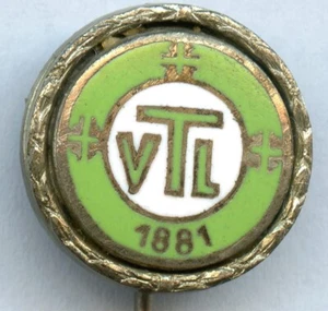 UNBEKANNTE EHRENNADEL TVL 1881 UM 1960 - Bild 1 von 1