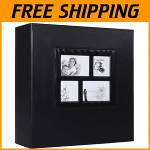 Elegant PU Leather Album - 200 Pages - Horizontal & Vertical - Picture 1 of 9