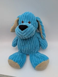 Circo Target Blue Dog Plush Puppy Ribbed Corduroy 14 Inch 2012 Stuffed Animal - Picture 1 of 12