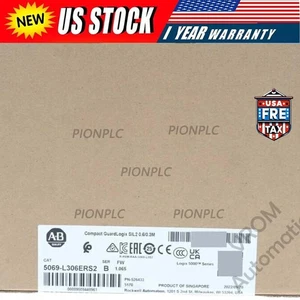 New Sealed AB 5069-L306ERS2 B Compact GuardLogix 5380 Controller US Stock - Picture 1 of 7