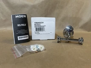 Moen YB6403CH Belfield Gancio per Accappatoio Doppio, Cromato - Foto 1 di 4