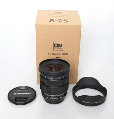 Lente zoom Olympus M.Zuiko Digital ED 8-25 mm f/4 Pro en estado EX+/LN Foto 1 de 4