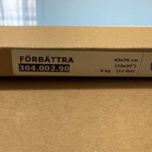 Brand New IKEA FORBATTRA High Gloss White Cover Panel 25x30 in 304.002.90 - Picture 1 of 4