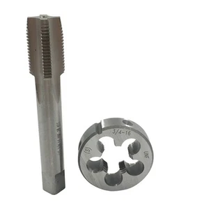 Long lasting 3416 UNF Tap and Die Set for Rebuilding and Maintaining Threads - Picture 1 of 12