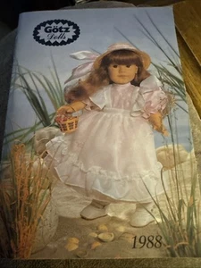 GOTZ Dolls 1988 Trade Sample Catalog Color 24pg. Designers English German French - Picture 1 of 4