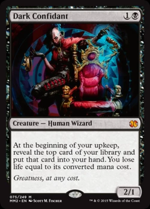 Dark Confidant - Light Play MTG Modern Masters 2015 - Image 1 of 1