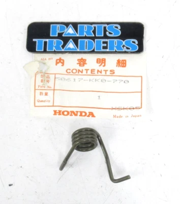 Genuine Honda Right Foot Peg/Footpeg Spring XL250R XR250R XR200R 50617-KK0-770 - Image 1 of 2