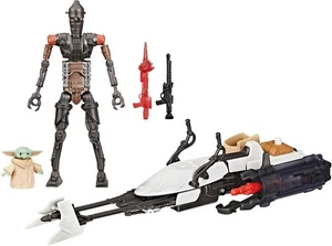 Star Wars Epic World of Action IG-11 & Grogu Speeder Bike 4 Zoll Actionfiguren - Bild 1 von 7