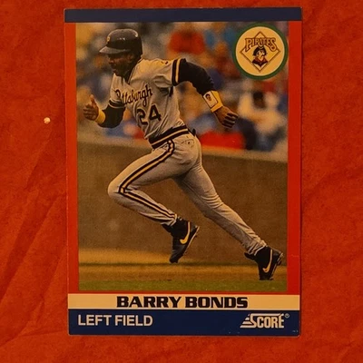  Barry Bonds 1991 Score Superstar #26 Pittsburgh Pirates - Image 1 of 2