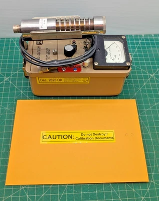 NIST 2025 ¡Calibrado! Sonda Ludlum Modelo 3 + 44-6 ¡Garantizada por 1 año! Foto 1 de 4