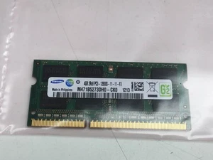 SAMSUNG 4Gb DDR3 LAPTOP SO-DIMM RAM MEMORY 2Rx8 PC3-12800S M471B5273DH0-CK0 - Picture 1 of 1