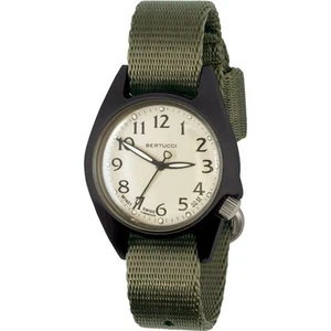 M-2Ra Damen Field Watch | Sand Dial/Black Case-349 Field Drab Comfort-Webb™... - Bild 1 von 4