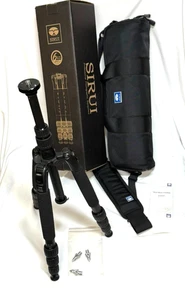 Sirui ST-12404S Carbon Fiber Tripod 4 Section Waterproof Max 58 inch Load 24 lbs - Picture 1 of 11