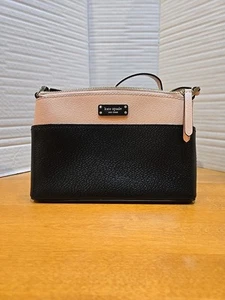 Kate Spade New York Damen Jeanne Umhängetasche Taupe & Schwarz Größe M - Bild 1 von 15