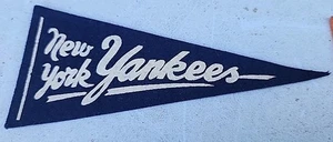 1950s Baseball Mini Pennant New York Yankees NY - Picture 1 of 1