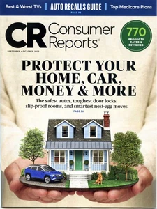 CONSUMER REPORTS MAGAZINE=SEPT / OCT--BEST COFFEE--APPLIANCES--PROTECT HOME, CAR - Picture 1 of 4