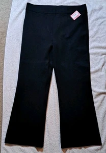 Neu SPANX 20386r schwarze Ponte Kick Flare Damenhose Größe XL - Bild 1 von 12