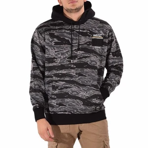 WESC Mike Camo Hoodie Black-Size Small - Picture 1 of 4