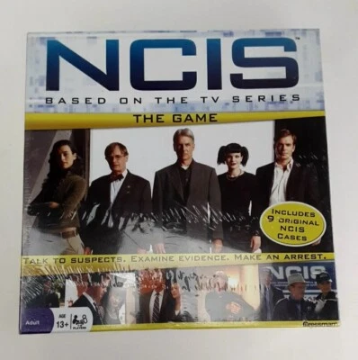 NCIS The Game - Based On The TV Series 9 Original NCIS Cases SEALED! NEW 2010 - Image 1 of 3