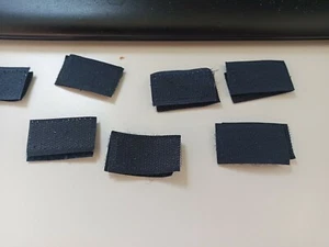 14x Klettverschlüsse Marine blau guter Zustan gebraucht 3,5-4,5cm 1,9-3cm lang - Bild 1 von 3