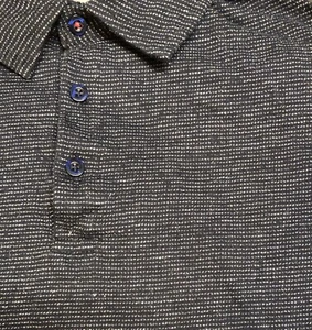 Rugby University Men's Dark Blue White Button Down Shirt Size Medium E40 - Picture 1 of 4