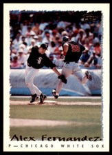 1995 Topps. Alex Fernandez Baseball Cards #163